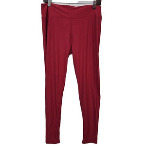 LuLaRoe Leggings Tall Curvy Hot Pink Love Stretch Valentines Spring Casual